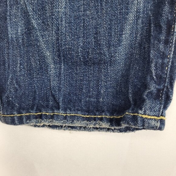 Polo Ralph Lauren Astor Slim Boyfriend Jeans Women's 29 Dark Wash Distressed - Picture 8 of 12